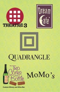 Quadrangle - Dream Cafe, Momo Pasta, Two Corks and a Bottle